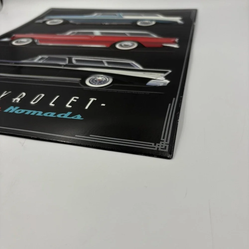 Open Road Brands Chevrolet Nomads Metal Wall Sign 12x16 Garage‎ Decor Retro